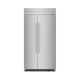 Refrigerador Side-by-Side 42" KitchenAid 25.5 pies³ Acero Inoxidable KBSN702MPS
